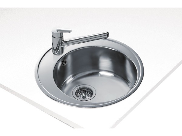 Chậu rửa 1 hộc tròn Teka CENTROVAL 1B 